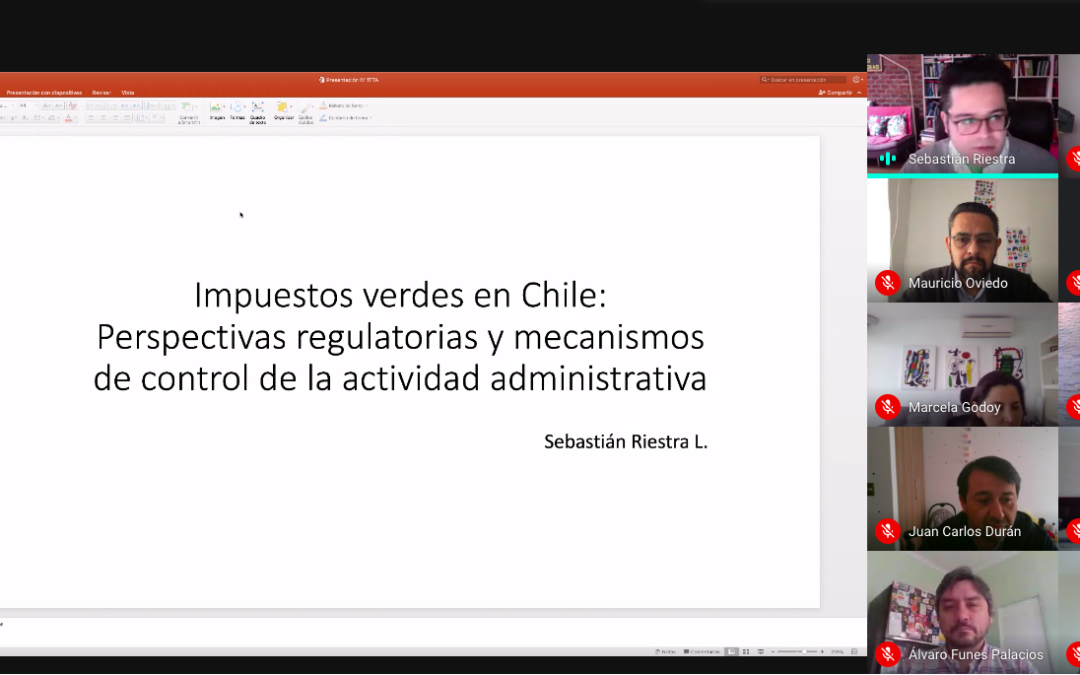 Profesor Sebastián Riestra analiza los impuestos verdes y las competencias que podrían tener los tribunales ambientales