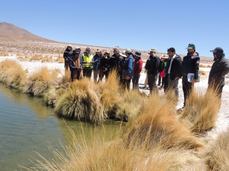 Visita inspectiva a Salar de Coposa