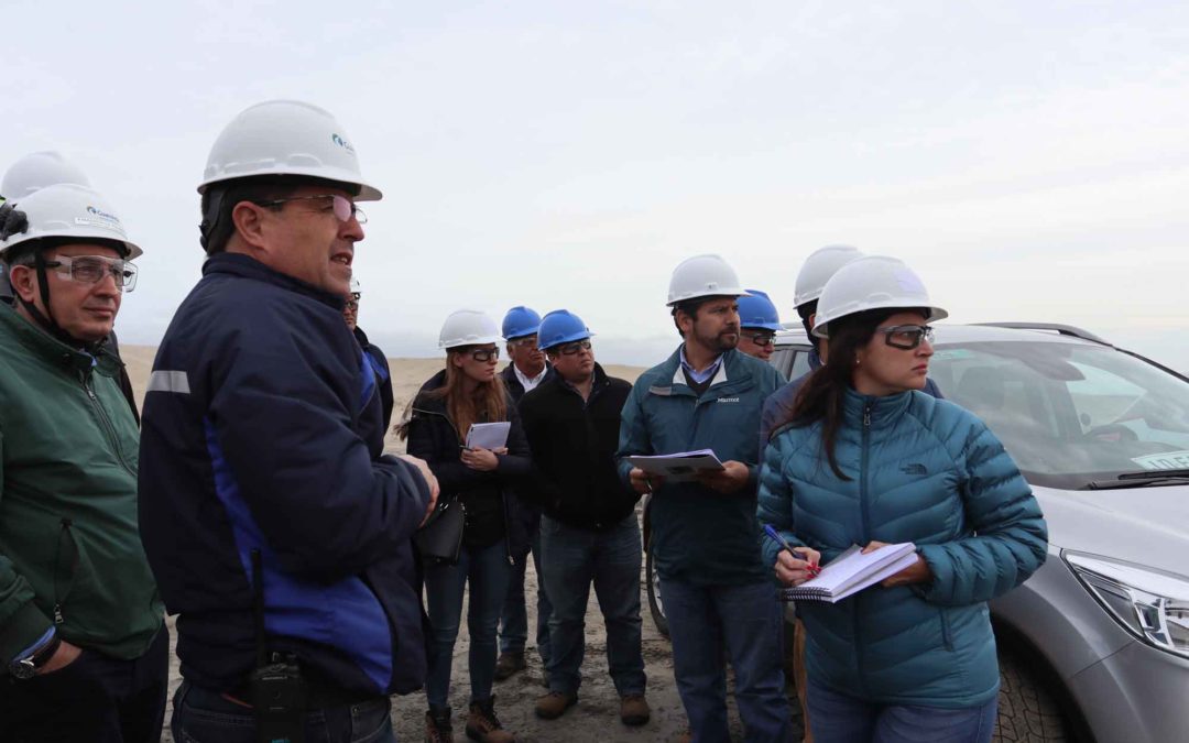 Visita inspectiva a instalaciones de la Empresa Eléctrica Guacolda