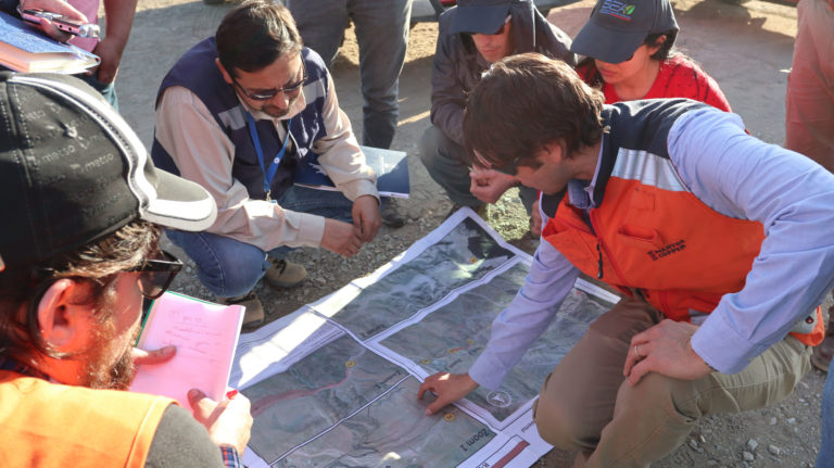 Visita inspectiva a la zona de influencia del proyecto minero Mantoverde