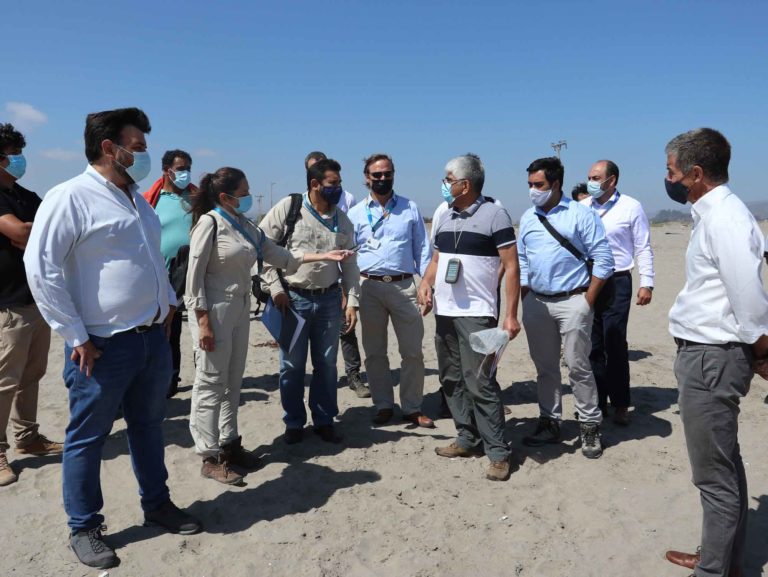 Visita inspectiva a Playa El Lápiz