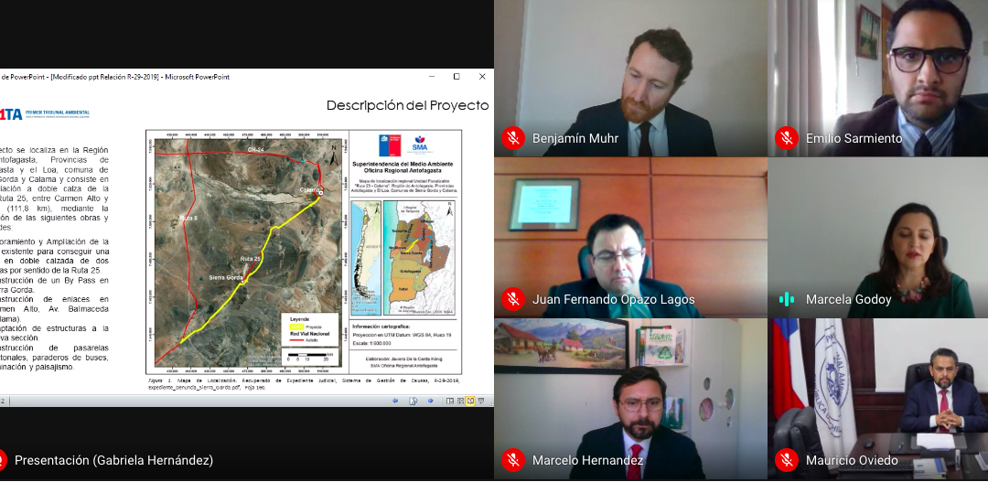 En acuerdo quedó causa de reclamación por proyecto Rutas del Loa