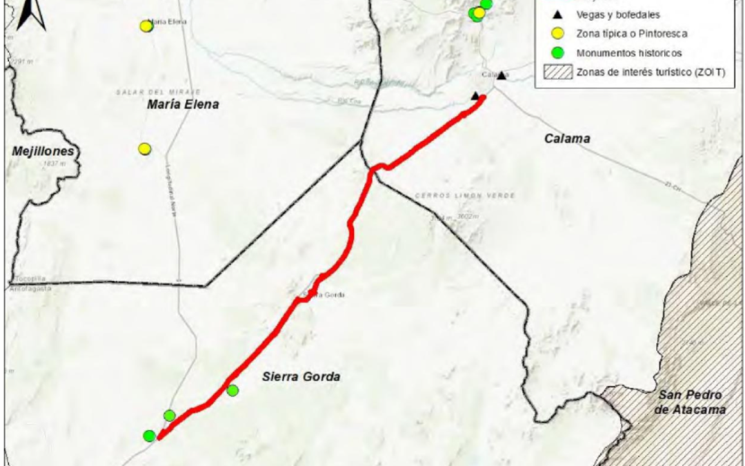 Mañana se escucharán los alegatos de reclamación contra proyecto Rutas del Loa