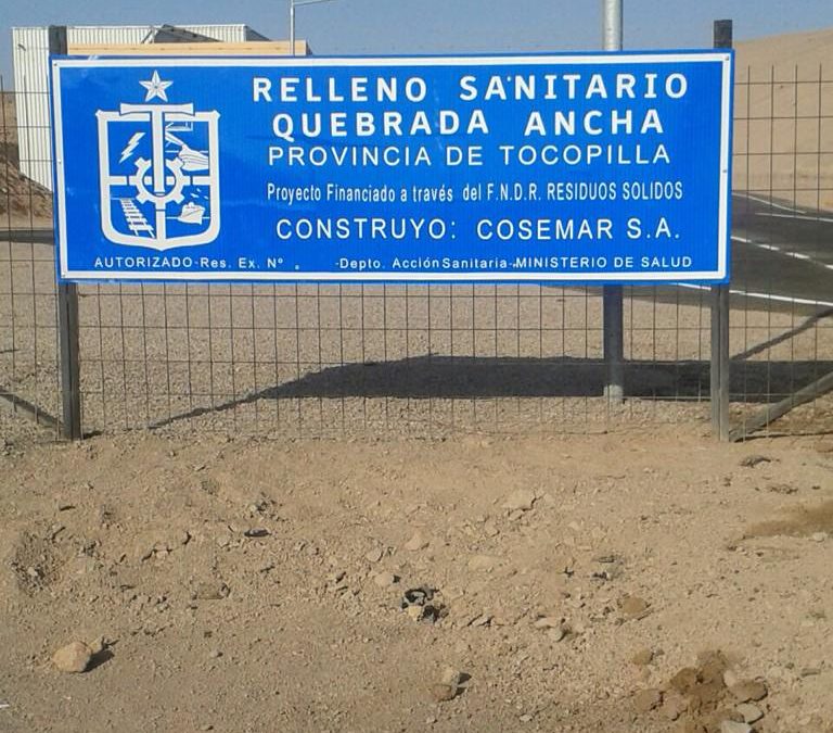 Municipalidad de Tocopilla reclama ante Primer Tribunal Ambiental por multa aplicada por deficiencias en manejo de relleno sanitario