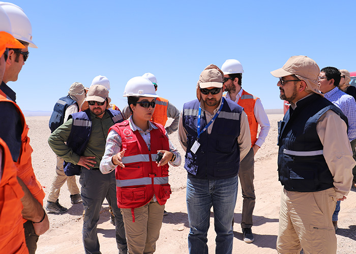 Primer Tribunal Ambiental inspeccionó zona de influencia de proyecto Parque Eólico Calama