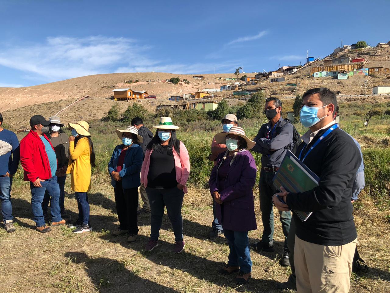 Primer Tribunal Ambiental realiza visita inspectiva a zona de influencia de proyecto minero Cerro Colorado